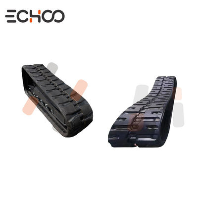 KR45086B601 Undercarriage Track Rubber with Steel Inside for Takeuchi CTL Road Loaders