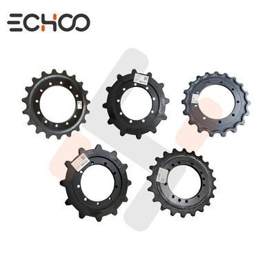 DF135 C Sprockets excavator chassis frame for Dynapac