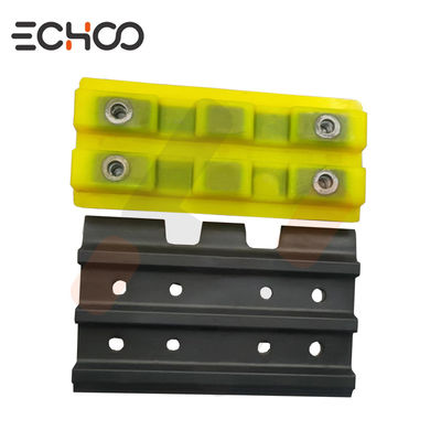 F8 C Rubber pads crawler digger for Dynapac undercarriage frame